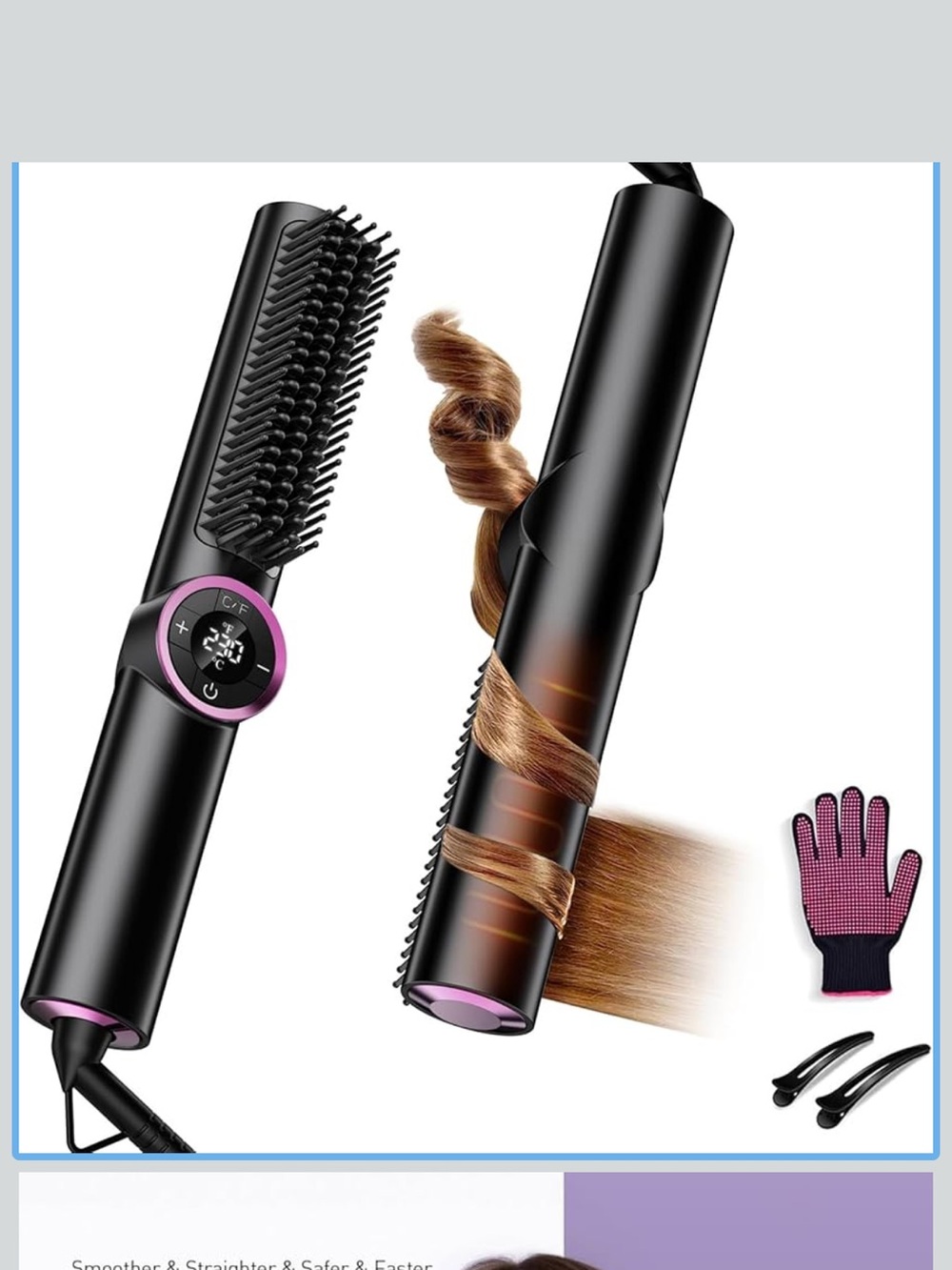 Brand new Hair Straightening Brush